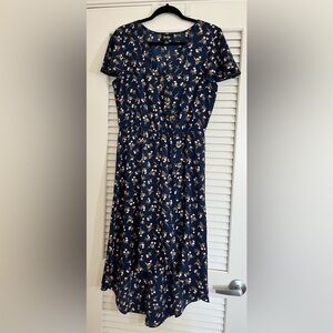 Floral Button-Down Dress